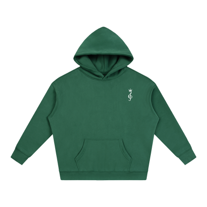 Green Hoodie Front Tight
