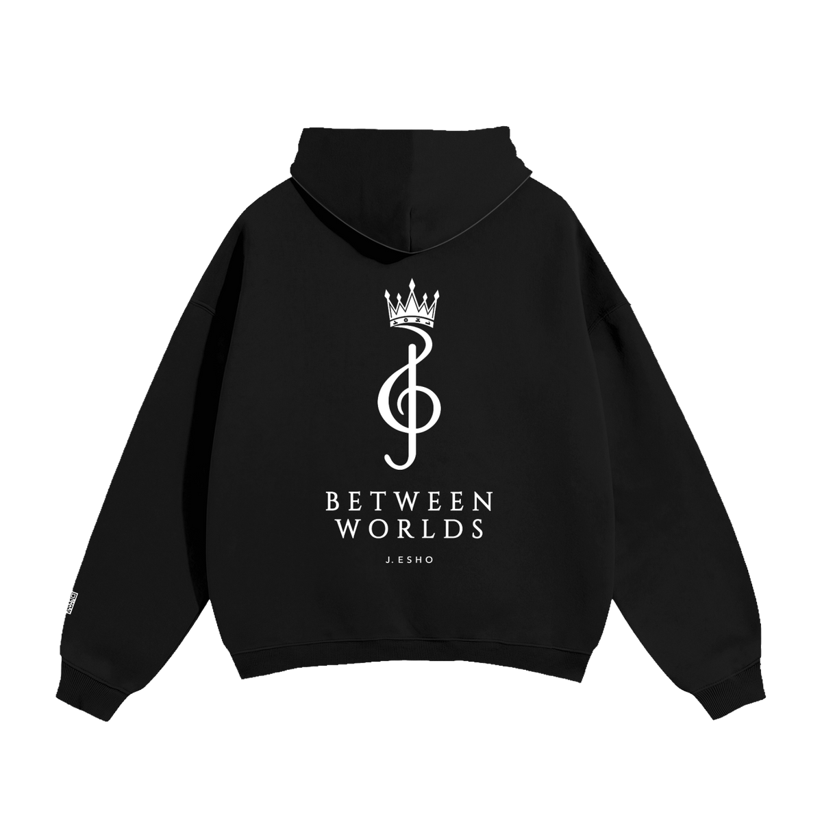 Black Hoodie Back Loose