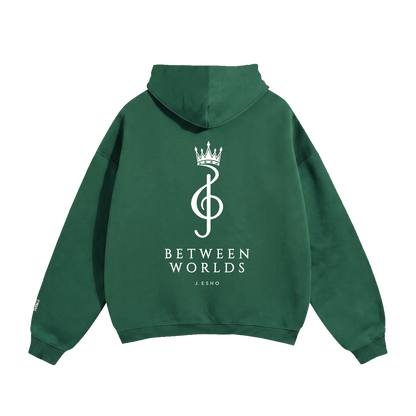 Green Hoodie Back Loose