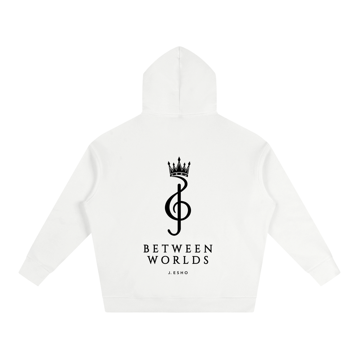 White Hoodie Back Tight
